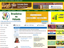 Tablet Screenshot of brasileirosnaholanda.com